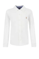 Košulja OXFORD MESH | Regular Fit POLO RALPH LAUREN bijela